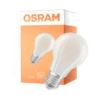 Osram Classic LED E27 Peer Filament Mat 2.2W 470lm - 840 Koel Wit | Dimbaar - Vervangt 40W